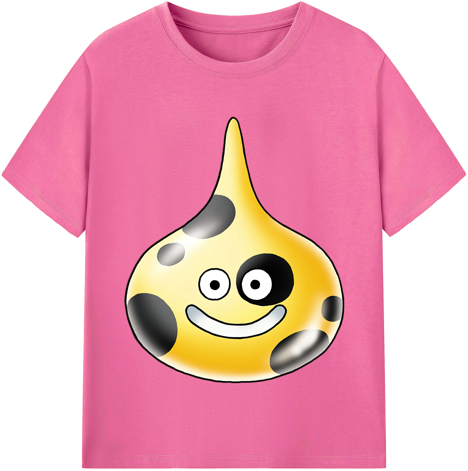 （画像用） ドラゴンクエスト Doragon Kuesuto Dragon Quest レディースカジュアルプリントTシャツ（綿100％）